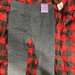 Capri legging skinny ankle pants black:gray ambre